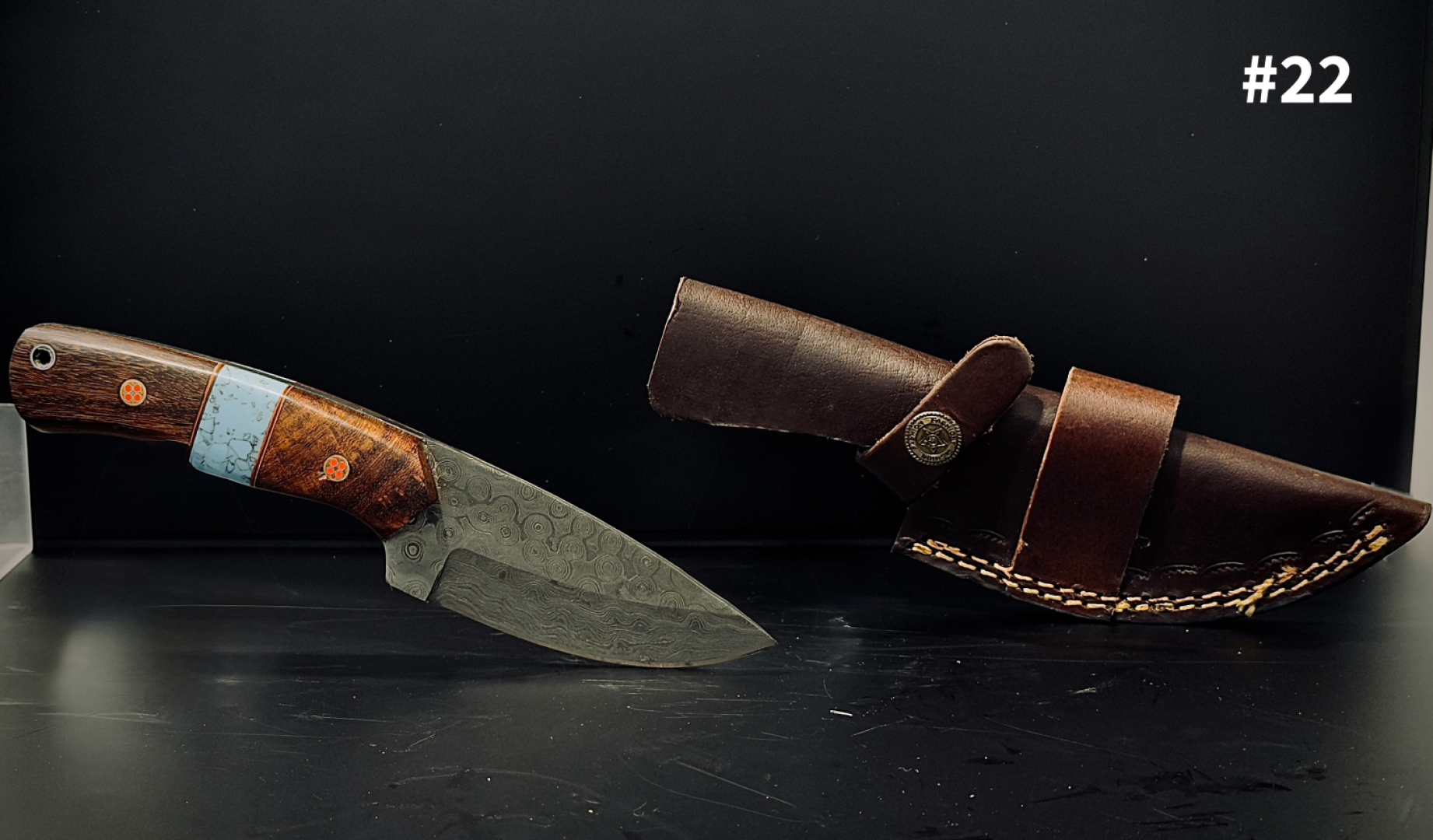 New 2026 GTS Damascus Steel Knives Accessories
