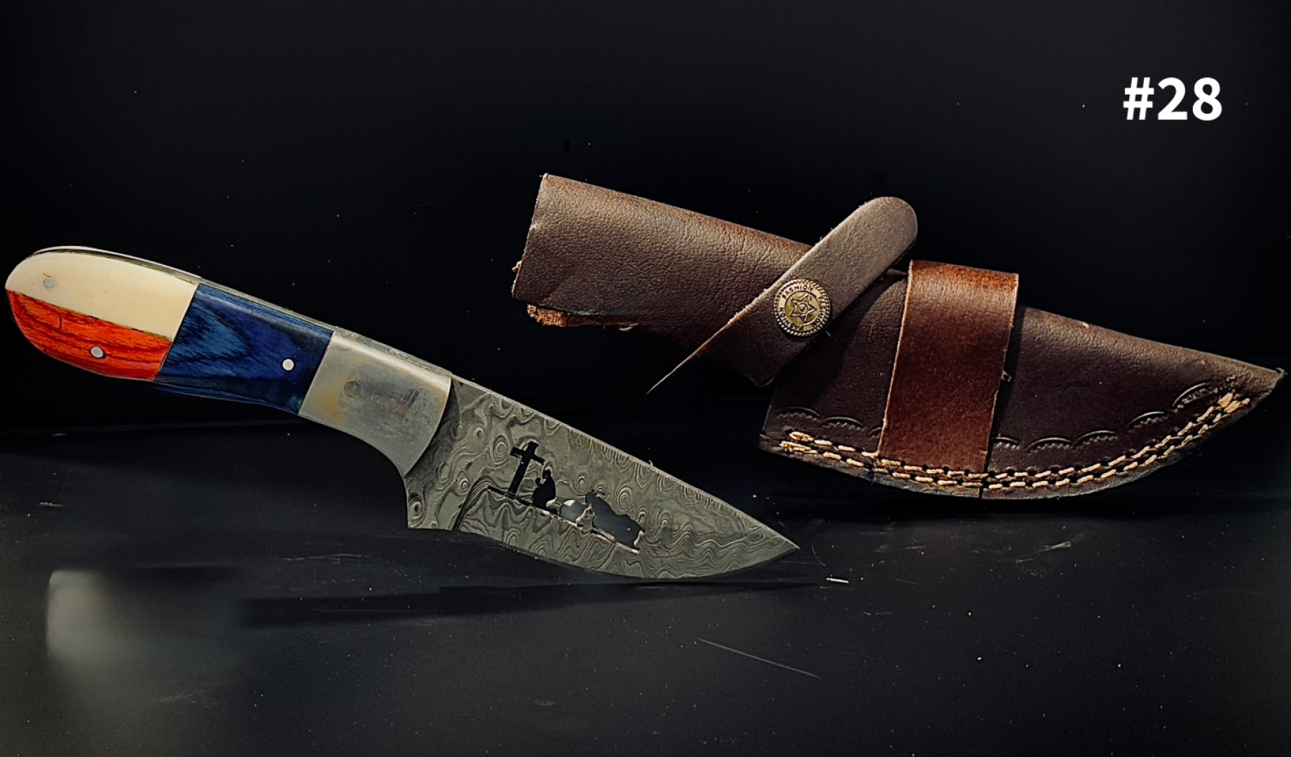New 2026 GTS Damascus Steel Knives Accessories