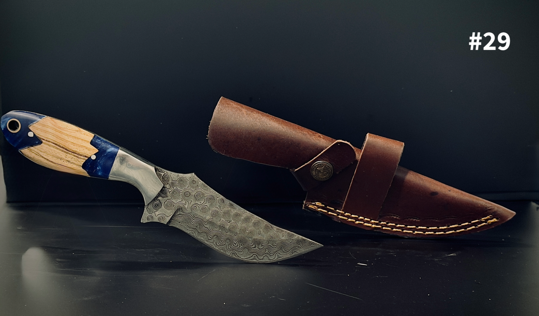New 2026 GTS Damascus Steel Knives Accessories