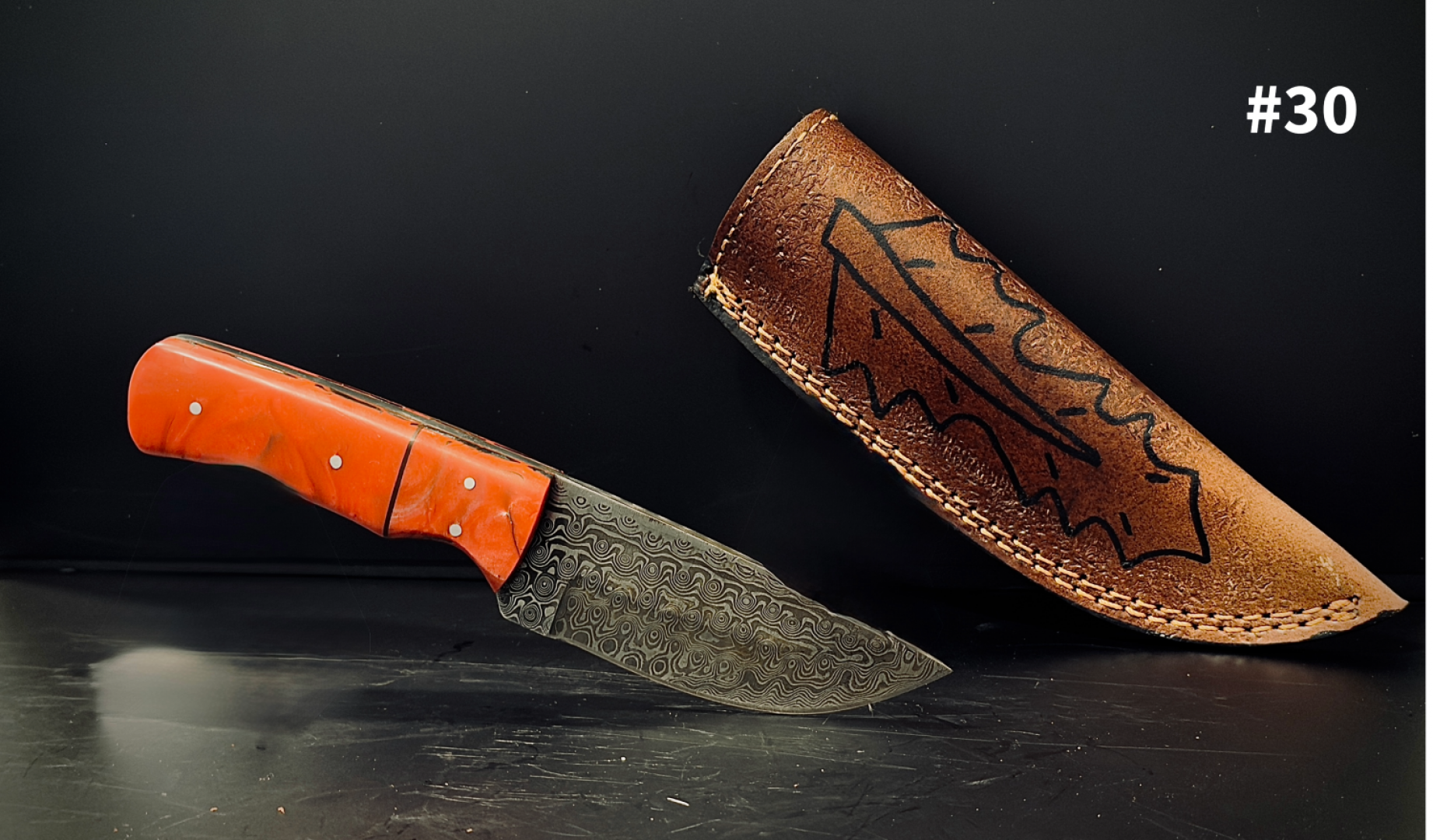 New 2026 GTS Damascus Steel Knives Accessories