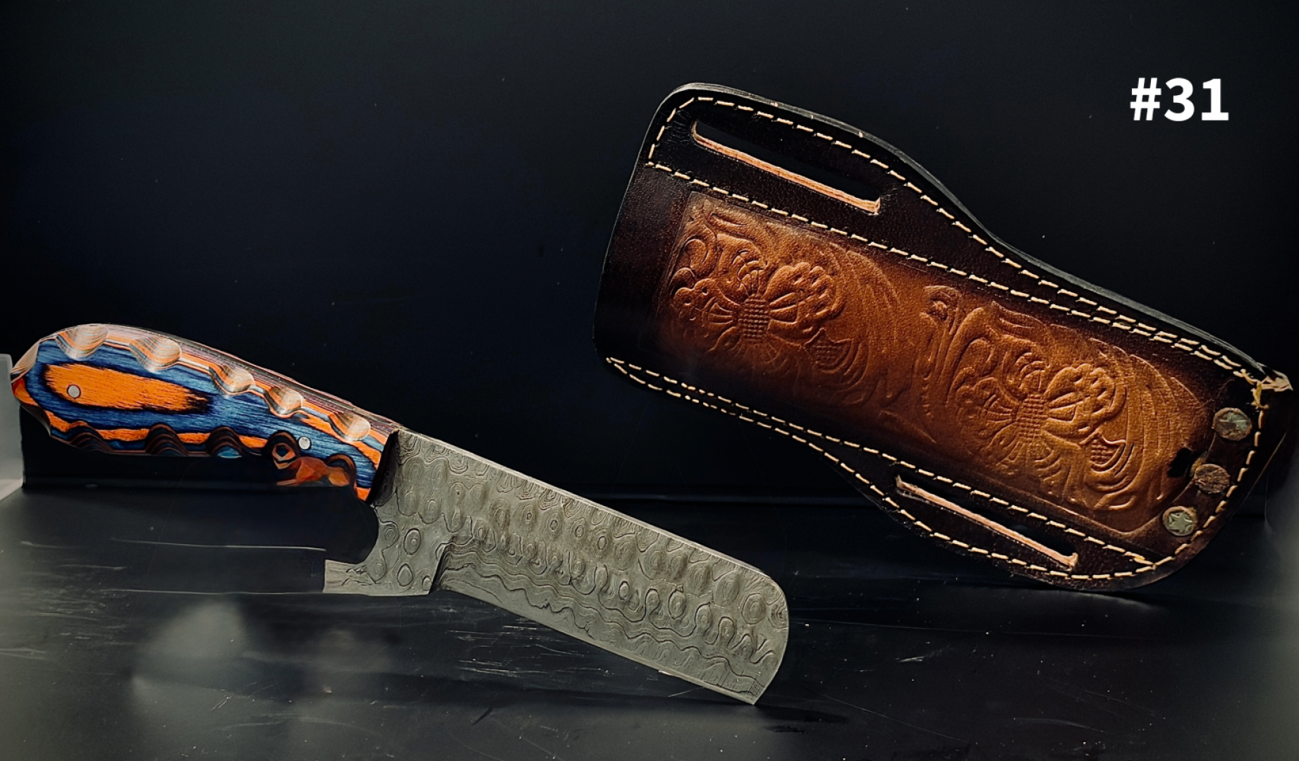 New 2026 GTS Damascus Steel Knives Accessories