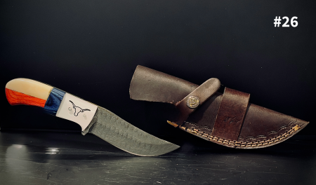 New 2026 GTS Damascus Steel Knives Accessories