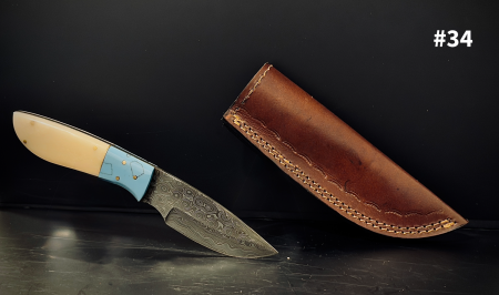 New 2026 GTS Damascus Steel Knives Accessories