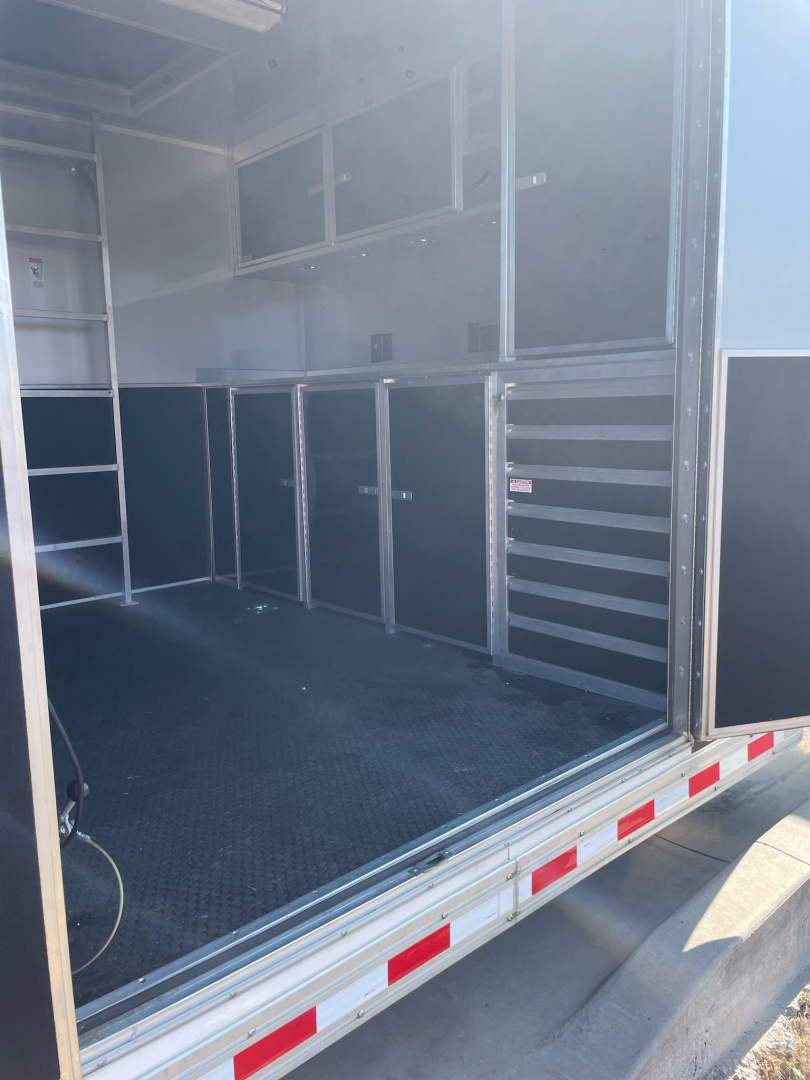 Used 2020 Bravo 32' Stacker Trailer w/ Dragster Lift