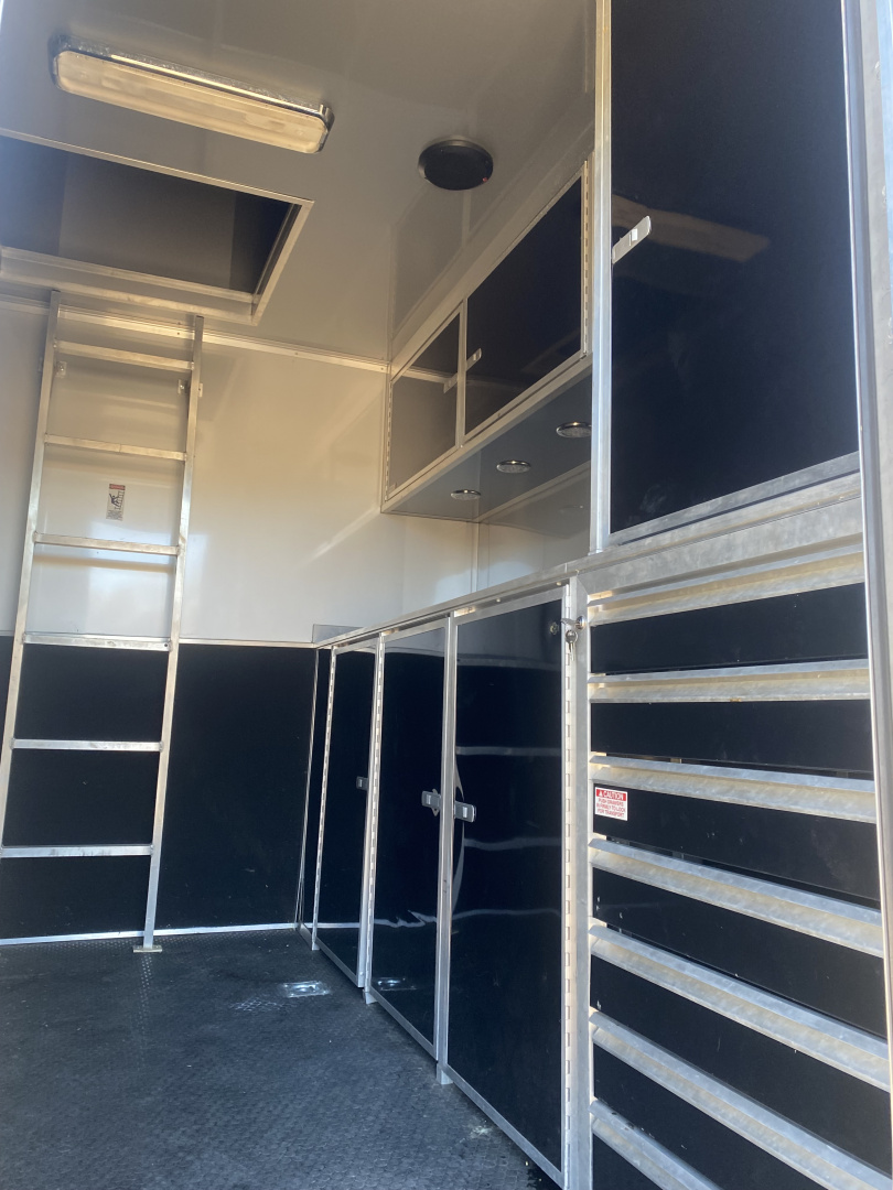 Used 2020 Bravo 32' Stacker Trailer w/ Dragster Lift