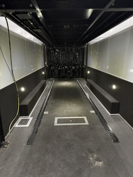 Used 2020 Bravo 32' Stacker Trailer w/ Dragster Lift