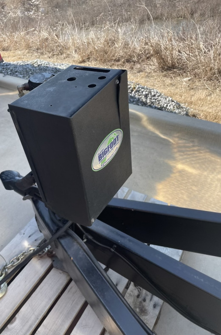 Used 2020 Bravo 32' Stacker Trailer w/ Dragster Lift