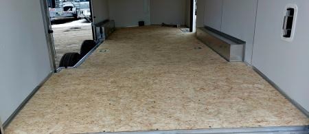 New 8 X 20 CAR HAULER ENCLOSED REMOVABALE FENDER ESCAPE DOOR 5200# AXLES ALL ALUMINUM 2026 LIGHTNING