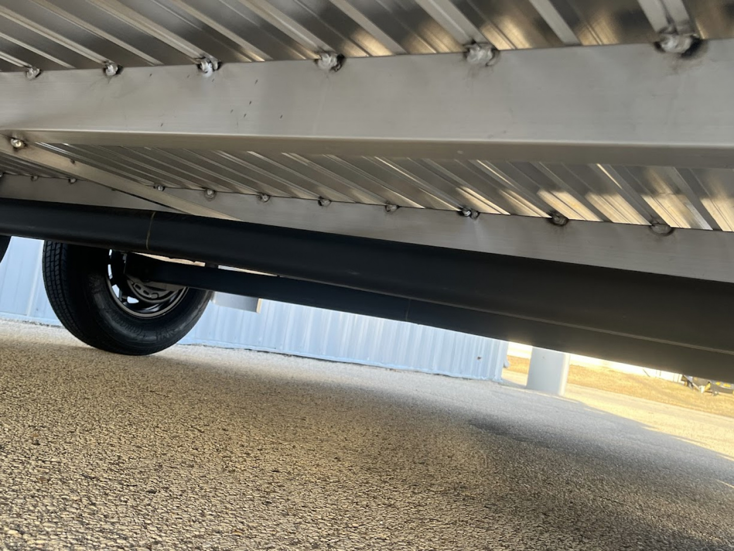 New 2026 Black Rhino 81" x 14' Aluminum LPT8114A-7K w/ Brakes and Bifold Gate (ATV / UTV / Side by Side) Utility Trailer