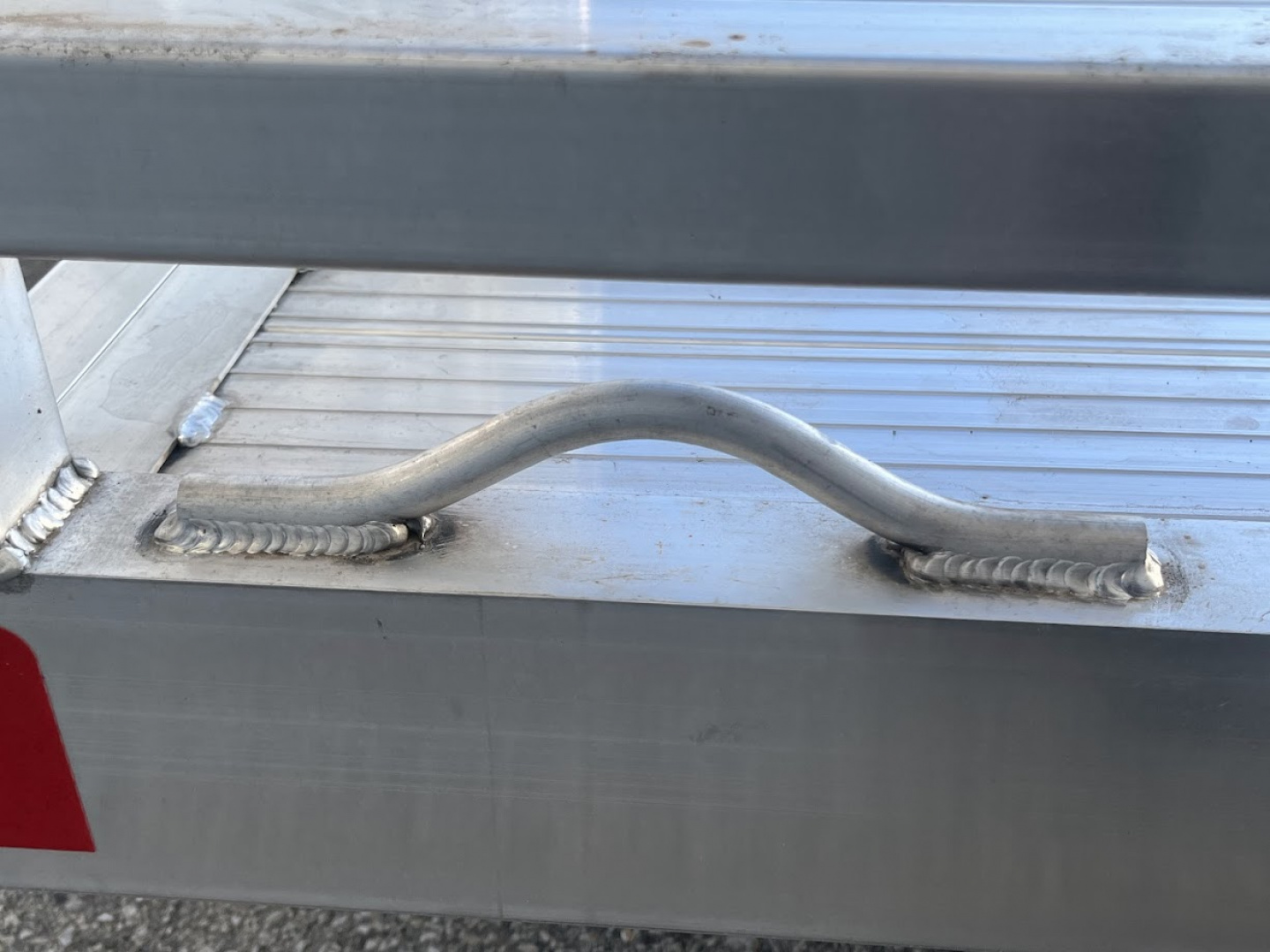 New 2026 Black Rhino 81" x 14' Aluminum LPT8114A-7K w/ Brakes and Bifold Gate (ATV / UTV / Side by Side) Utility Trailer