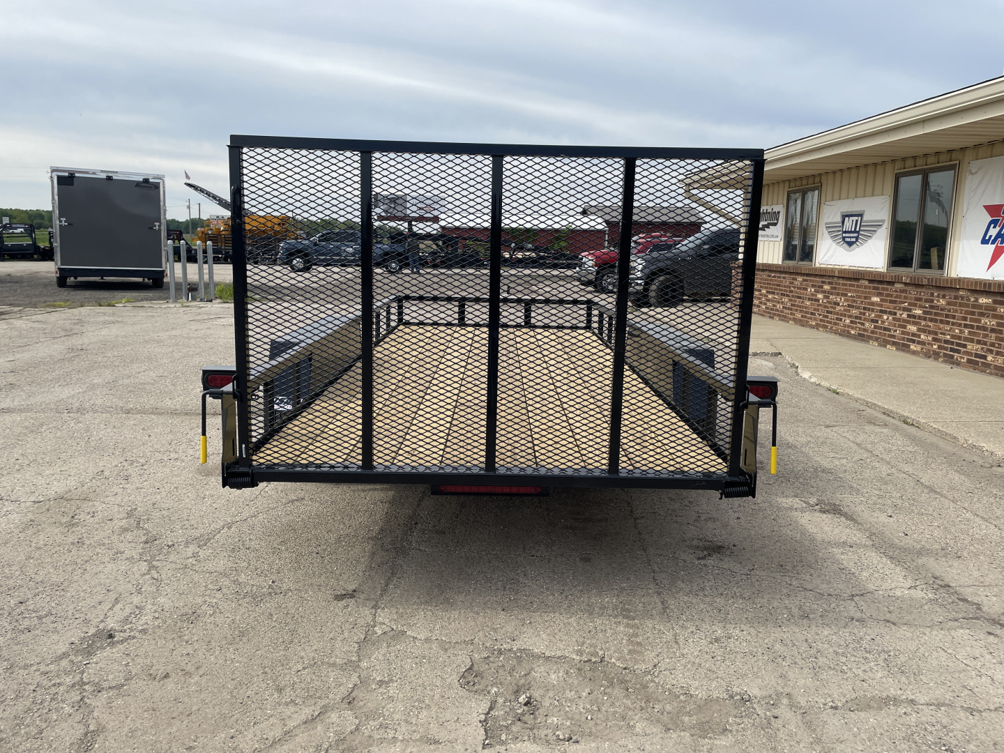 New 2025 AMO 76x16 TA1 7K Landscape Trailer