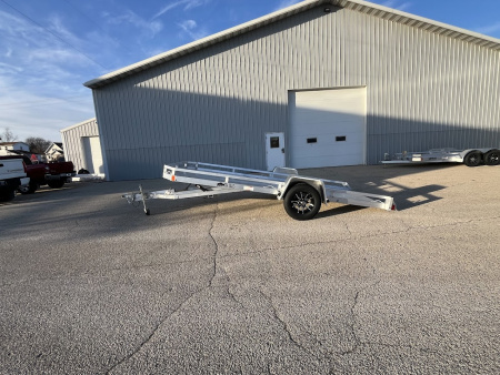 New 2026 Black Rhino TS8114A Aluminum 77 x14' (Equipment / ATV / UTV / Side by Side) Low Profile Tilt Trailer