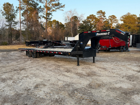 New 2026 Diamond C Trailers FMAX212 35'x102  Flatbed Trailer