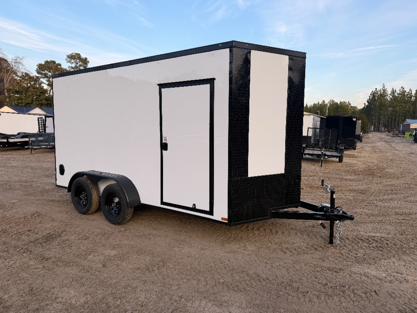 New 2026 Yellowstone Trailers 7x14 TA Cargo / Enclosed Trailer