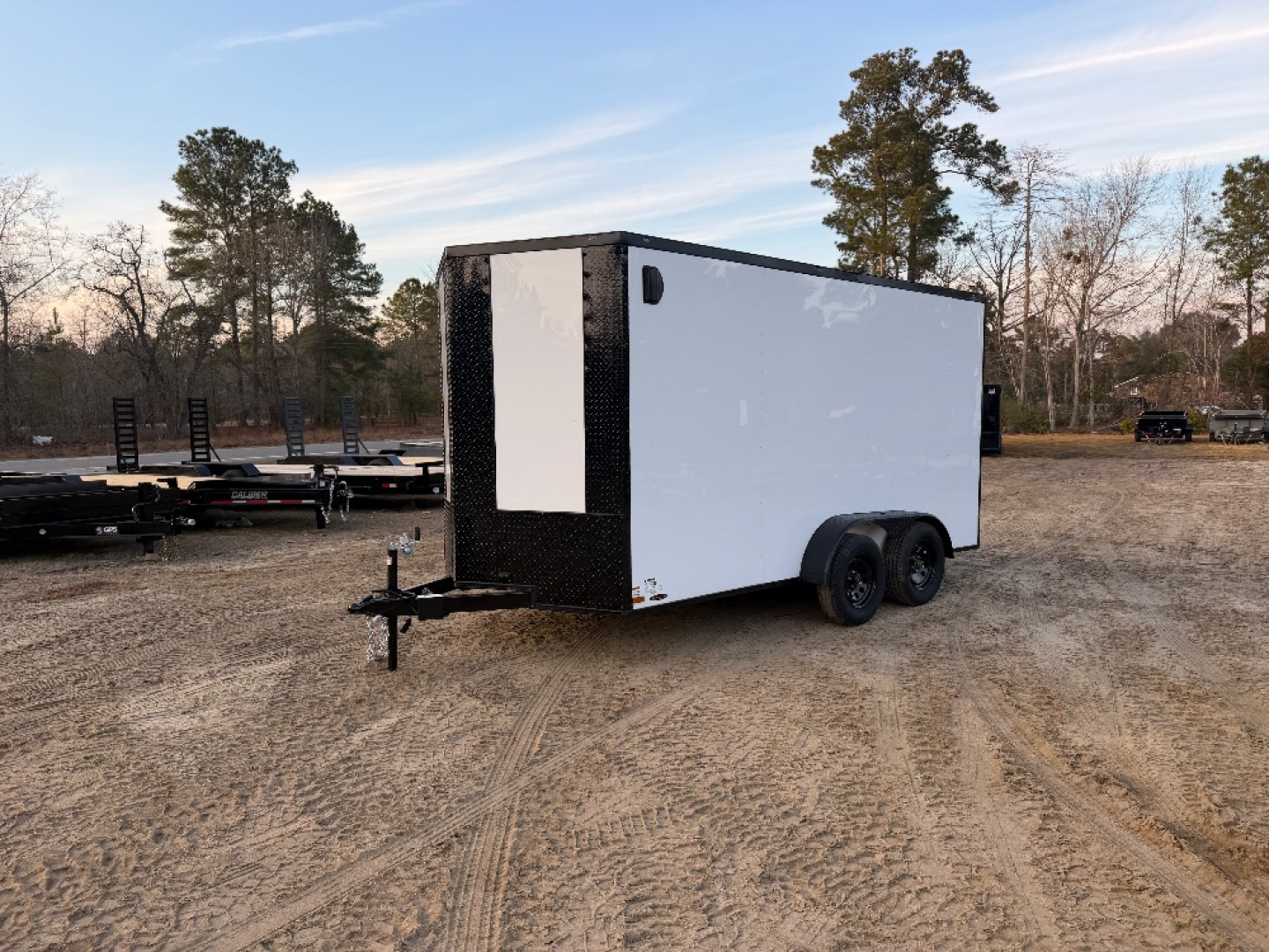 New 2026 Yellowstone Trailers 7x14 TA Cargo / Enclosed Trailer