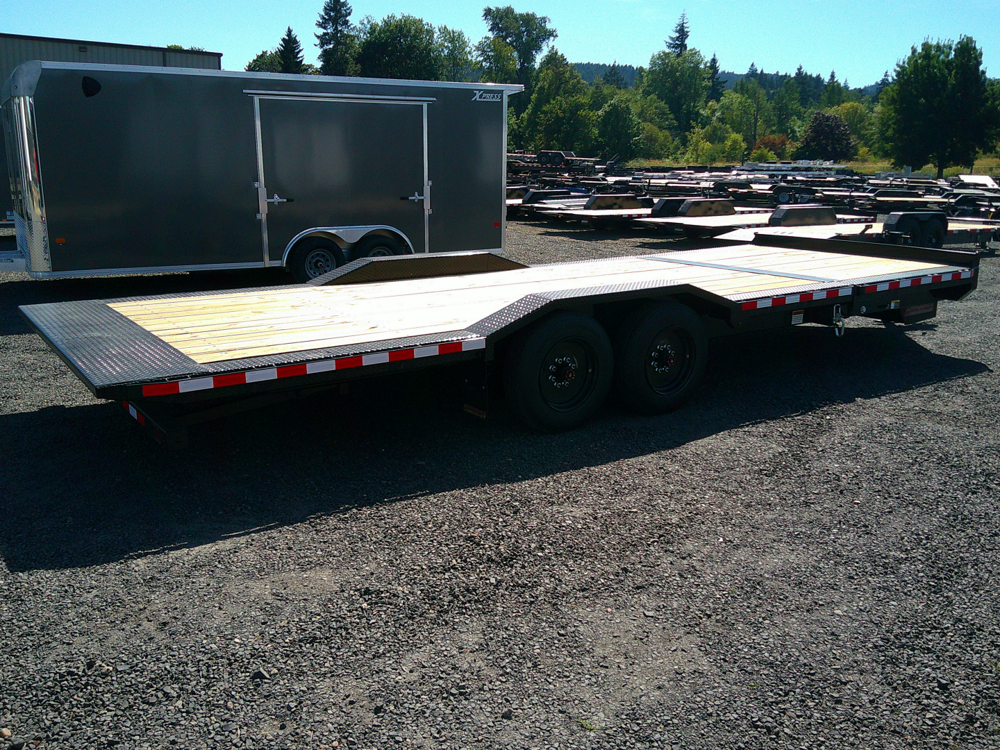 New 2026 Midsota 8.5x24 (18+6) Tilt Equipment Trailer