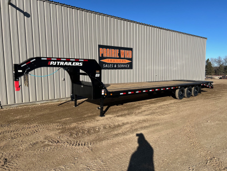 New 2026 PJ Trailers 32 Triple Axle Low Profile LS Gooseneck Trailer
