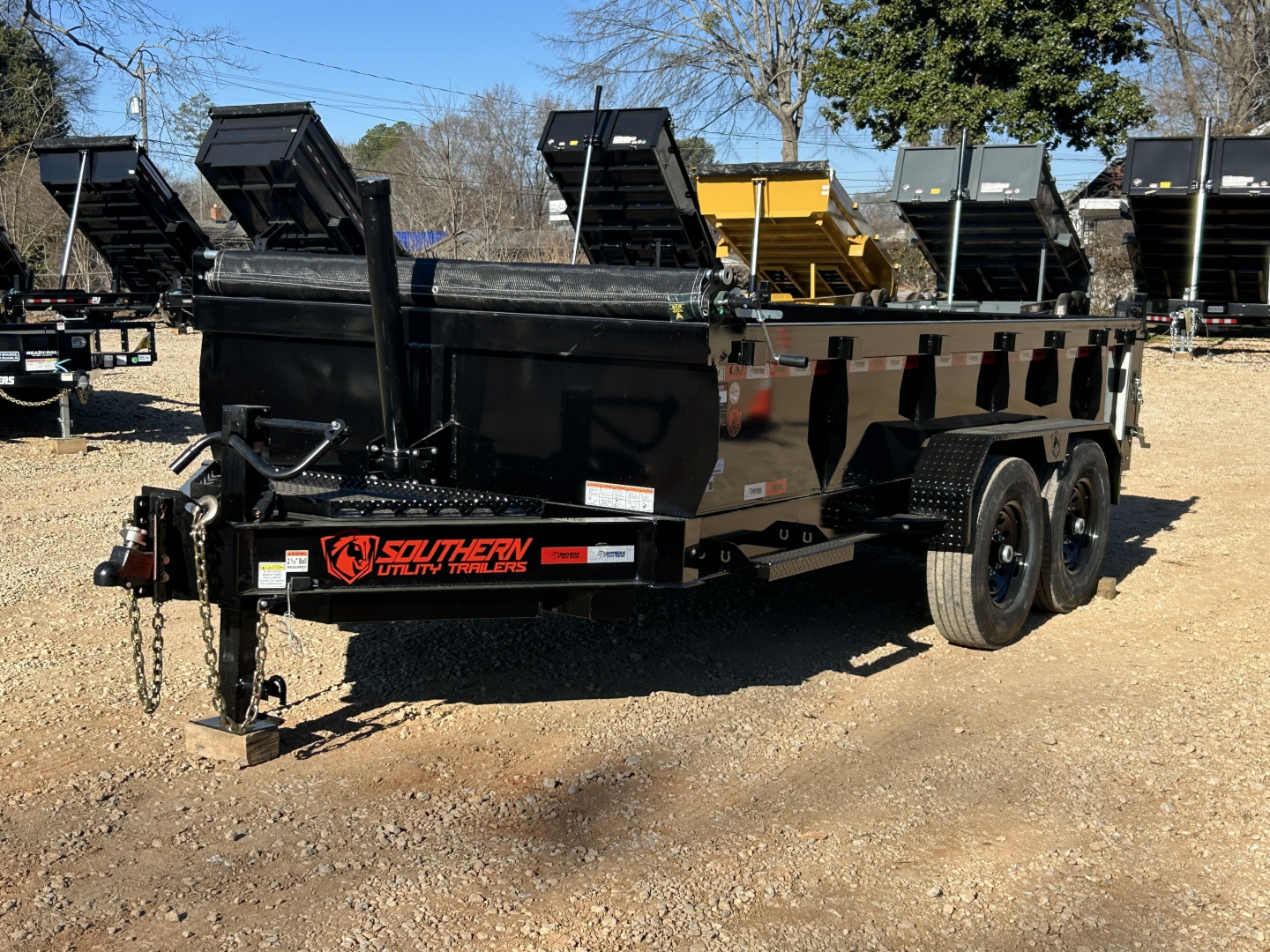 New 2026 Southern Utility 7x14 TA 14K Dump Trailer