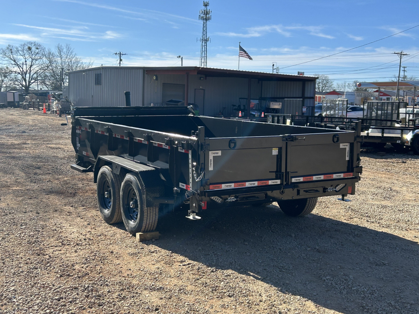 New 2026 Southern Utility 7x14 TA 14K Dump Trailer