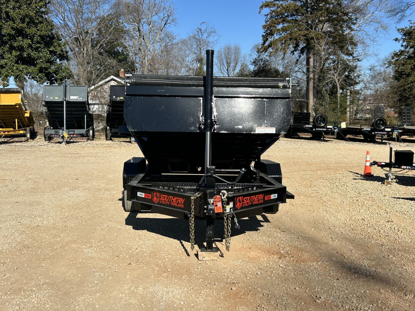 New 2026 Southern Utility 7x14 TA 14K Dump Trailer