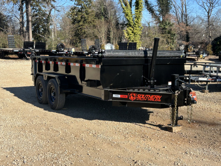 New 2026 Southern Utility 7x14 TA 14K Dump Trailer