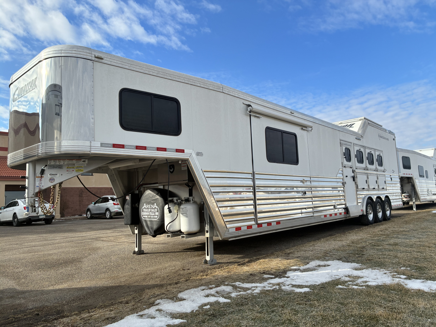 Used 2020 Cimarron Trailers 4H 16'LQ Horse Trailer