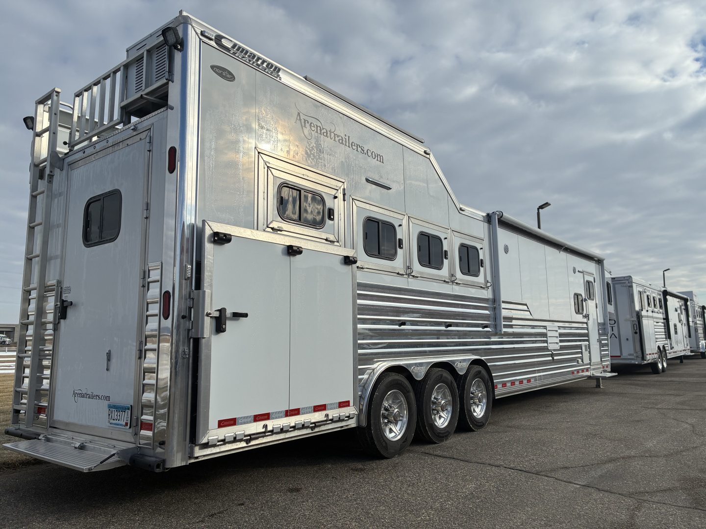 Used 2020 Cimarron Trailers 4H 16'LQ Horse Trailer