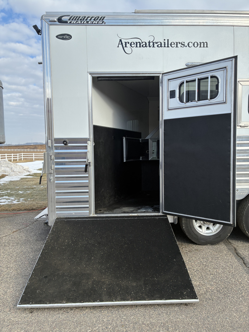 Used 2020 Cimarron Trailers 4H 16'LQ Horse Trailer