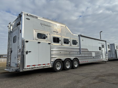 Used 2020 Cimarron Trailers 4H 16'LQ Horse Trailer
