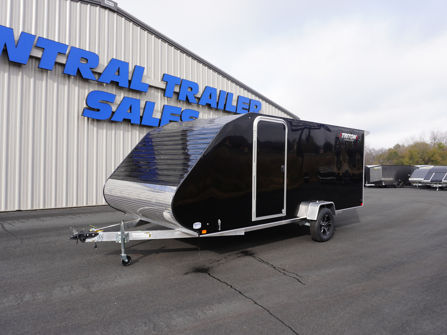 New 2026 Triton Trailers TC167 W/Snow Package Snowmobile Trailer