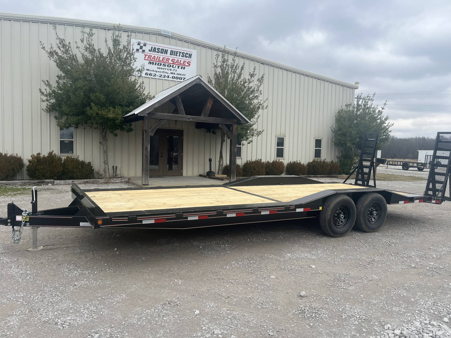 New 2026 Trailblazer 102X24 EQUIPMENT 14K DRIVE OVER STAND UPS