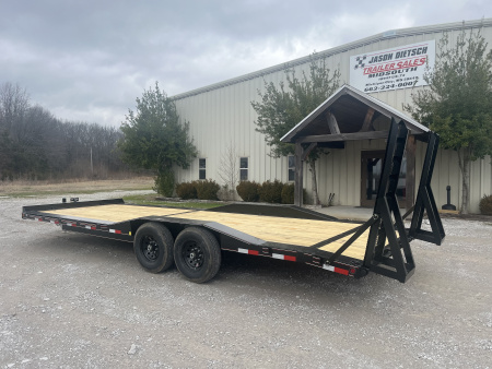 New 2026 Trailblazer 102X24 EQUIPMENT 14K DRIVE OVER STAND UPS