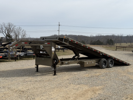 New 2026 Load Trail GE 102X28 Tilt Trailer / 14 PLY TIRES / FULL TILT / WINCH PLATE / TUFF WIRELESS REMOTE / 14K GVWR