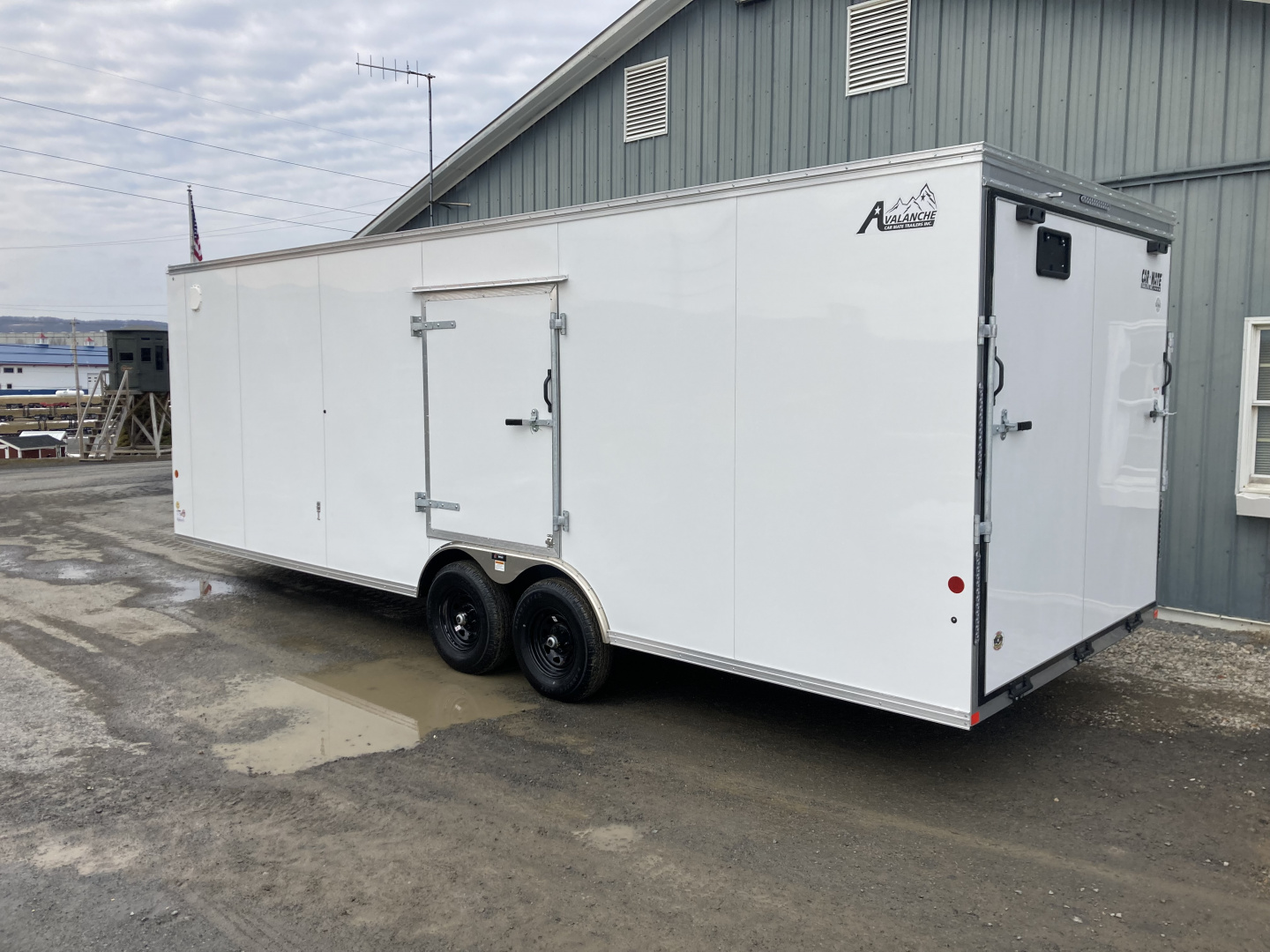 New 2026 Car Mate Trailers Avalanche Enclosed Trailer / 9990 GVWR / 8.5' X 24' / 84.5 Interior
