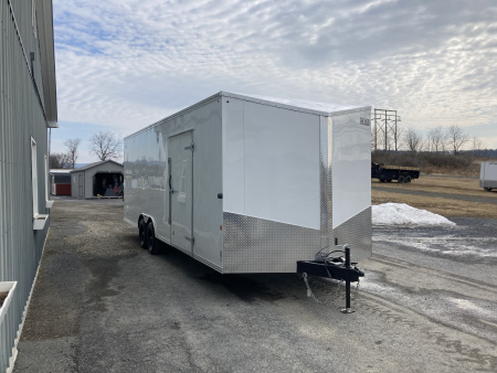 New 2026 Car Mate Trailers Avalanche Enclosed Trailer / 9990 GVWR / 8.5' X 24' / 84.5 Interior