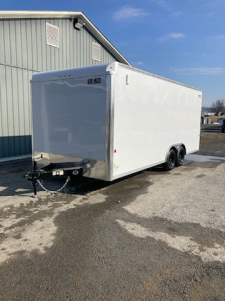New 2026 Car Mate Trailers Sportster Enclosed Trailer / 7000 GVWR / 8'X20' / 84.5" Interior Height