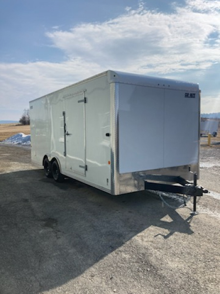 New 2026 Car Mate Trailers Sportster Enclosed Trailer / 7000 GVWR / 8'X20' / 84.5  Interior Height