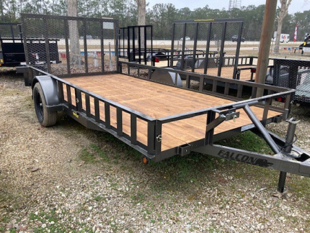 New 2026 Falcon Trailers 6.10x14 SA ATV ATV Trailer
