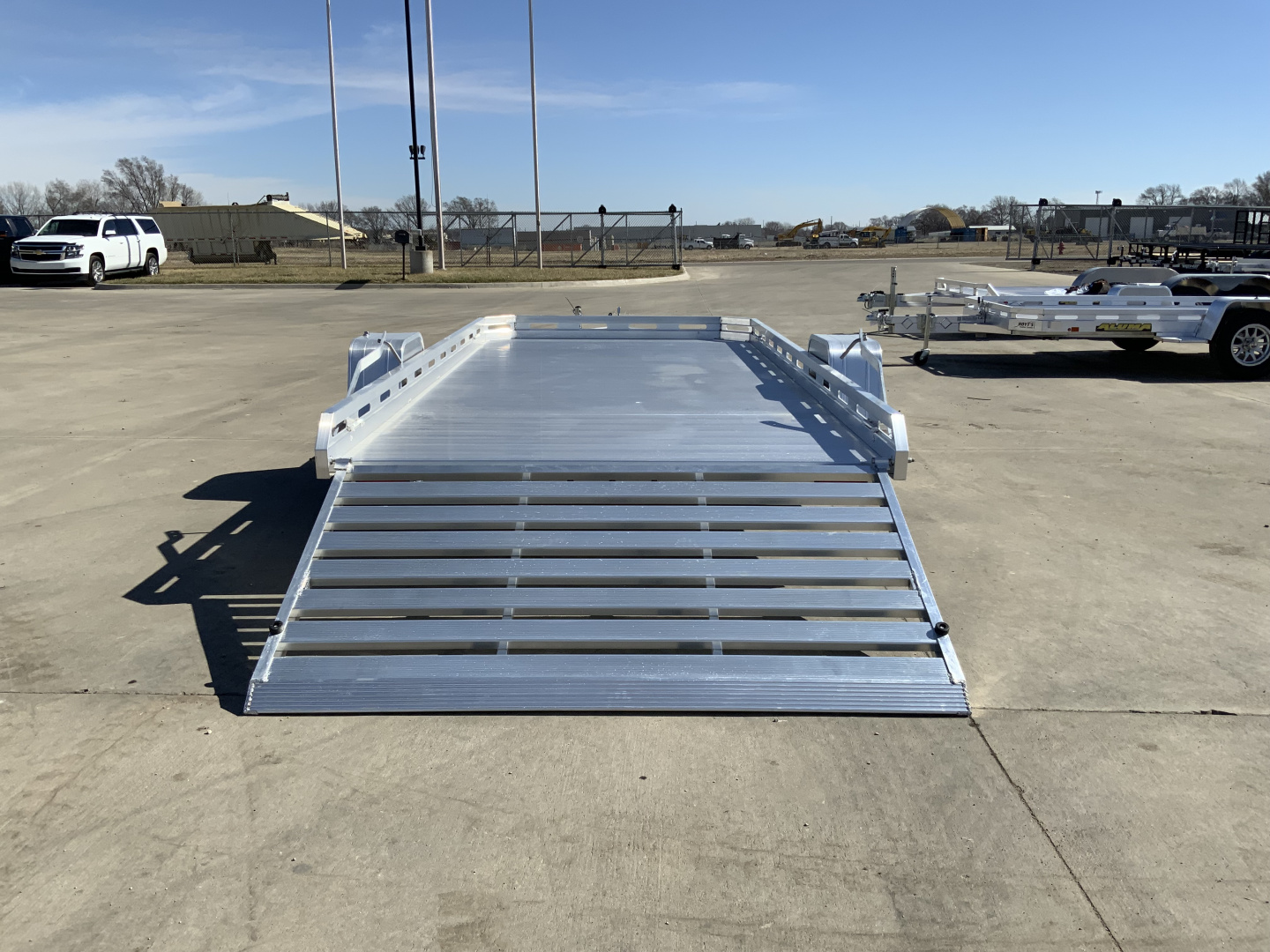 New 2027 Aluma 78 X 14S-TG Utility Trailer