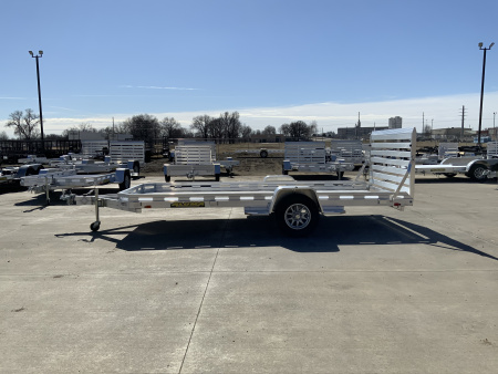 New 2027 Aluma 78 X 14S-TG Utility Trailer