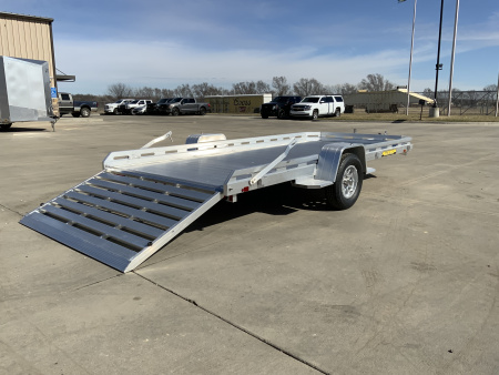 New 2027 Aluma 78 X 14S-TG Utility Trailer