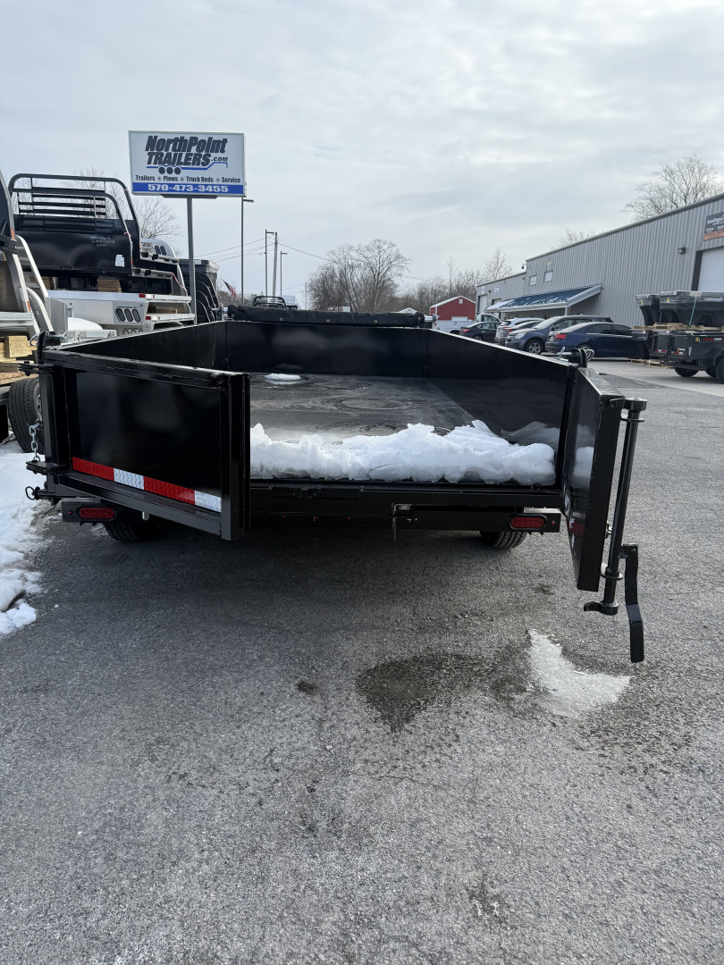 New 2026 BELMONT DTL 81" x 14' -14K GVWR - TARP KIT - Black