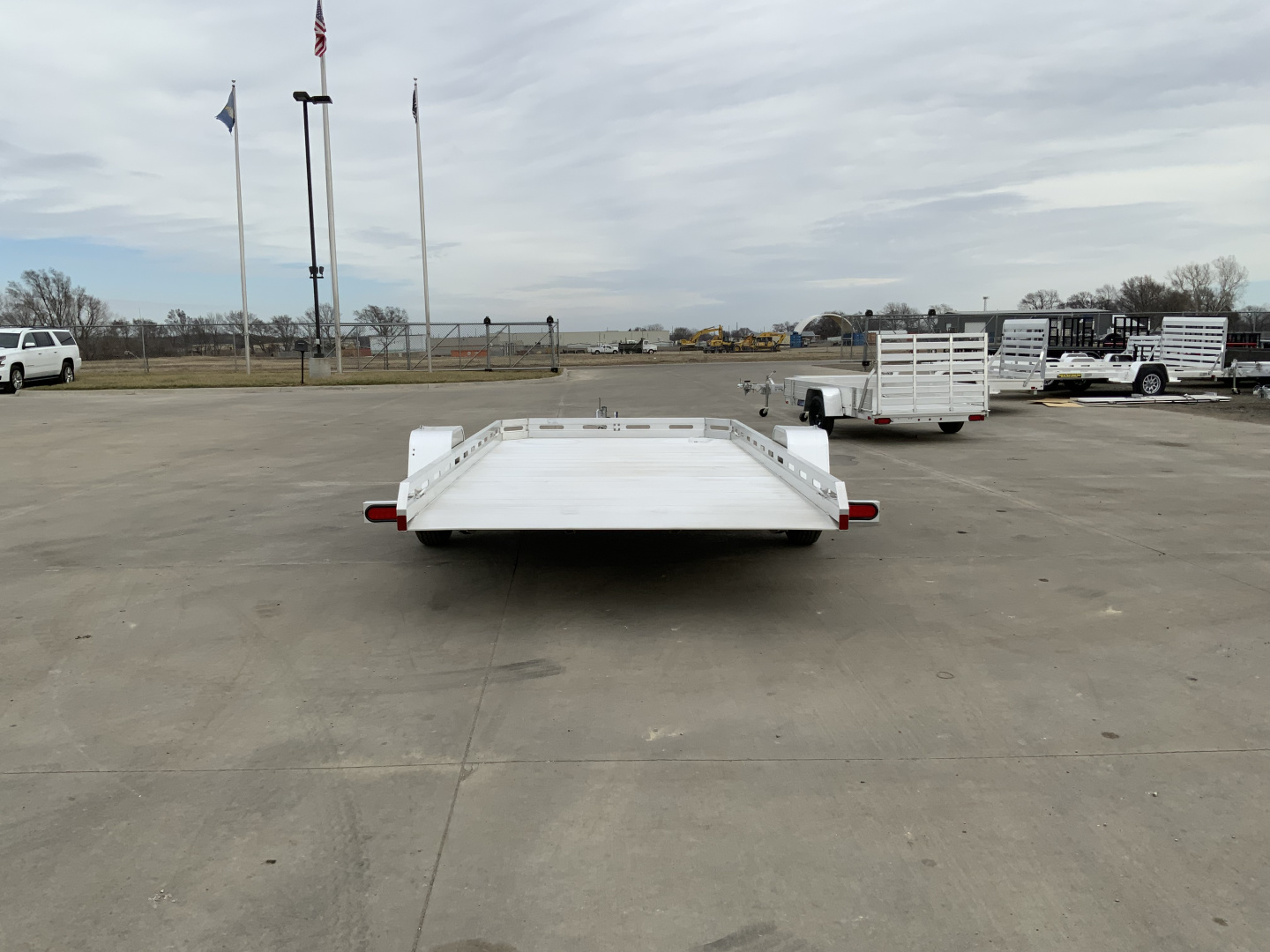 New 2027 Aluma 78 X 14 TILT-S Utility Trailer