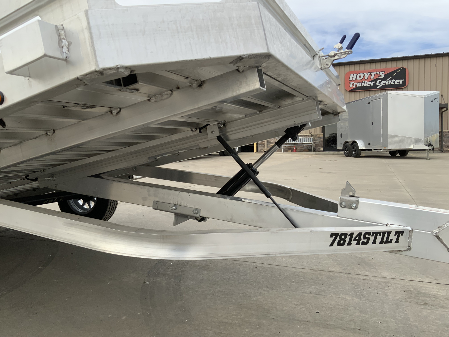 New 2027 Aluma 78 X 14 TILT-S Utility Trailer