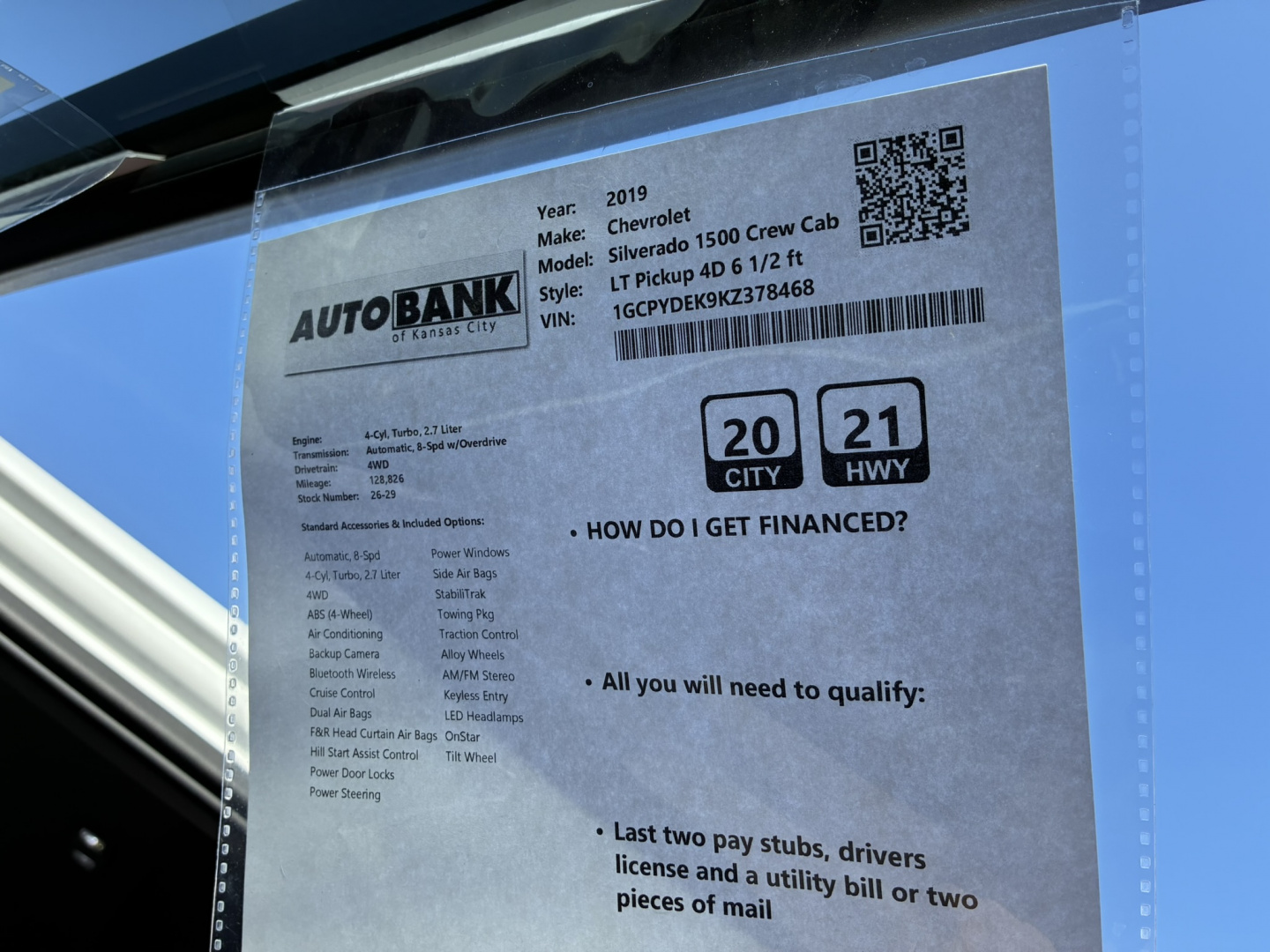 Used 2019 Chevrolet Silverado 1500 Crew Cab Truck