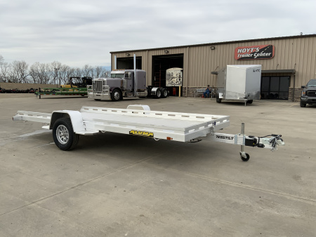 New 2027 Aluma 78 X 15 TILT-S-EL Utility Trailer