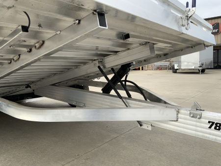 New 2027 Aluma 78 X 15 TILT-S-EL Utility Trailer