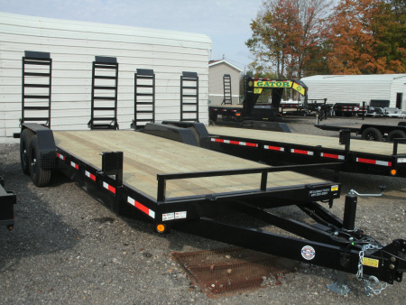 New 2026 Quality Steel and Aluminum 83 x 20 EH16K Equipment Trailer