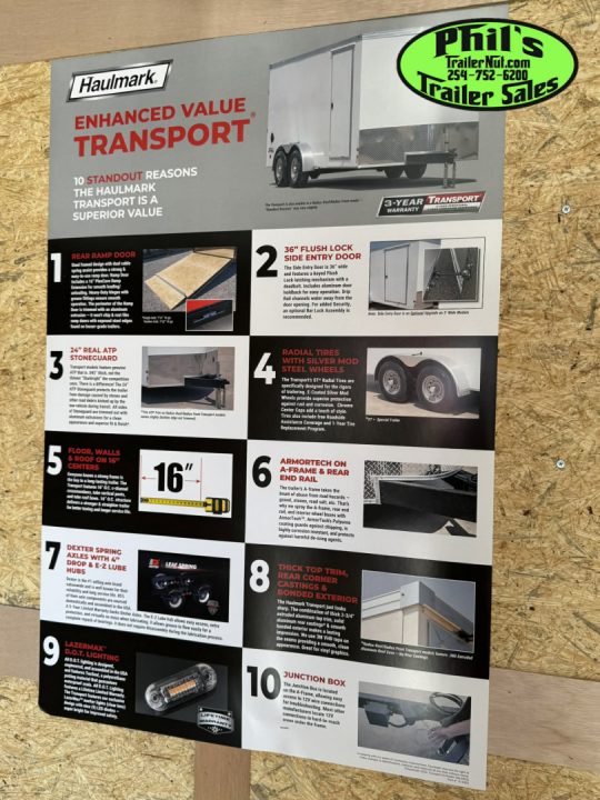 New 2026 Haulmark 8.5X28 TRANSPORT ENCLOSED TRAILER CAR HAULER SCREWLESS .080 EXTERIOR Cargo / Enclosed Trailer