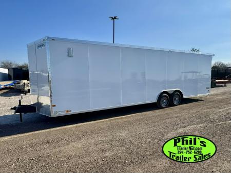 New 2026 Haulmark 8.5X28 TRANSPORT ENCLOSED TRAILER CAR HAULER SCREWLESS .080 EXTERIOR Cargo / Enclosed Trailer